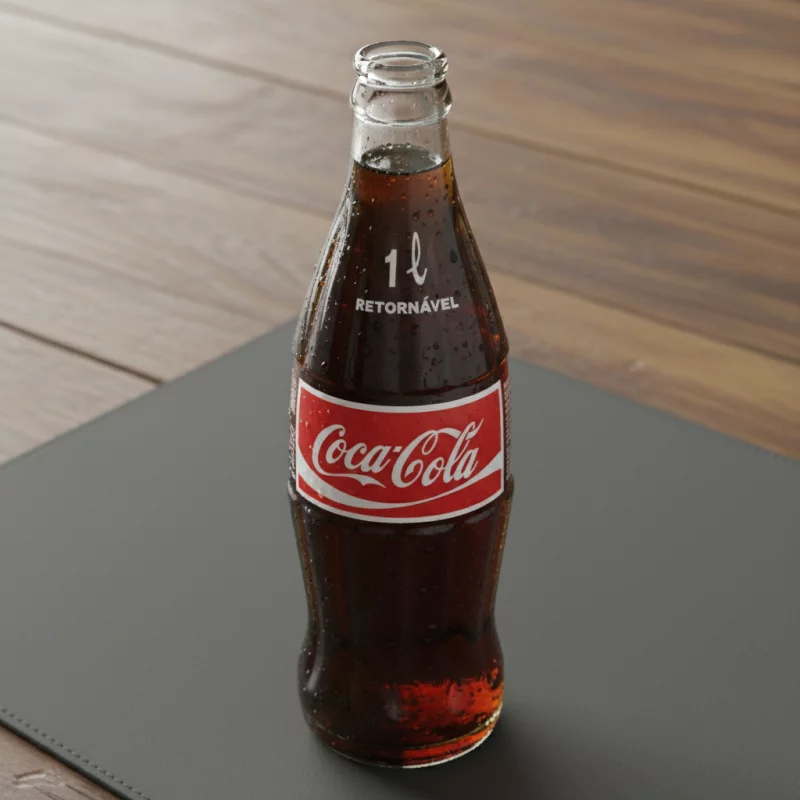 Coca cola 1 litro vidro