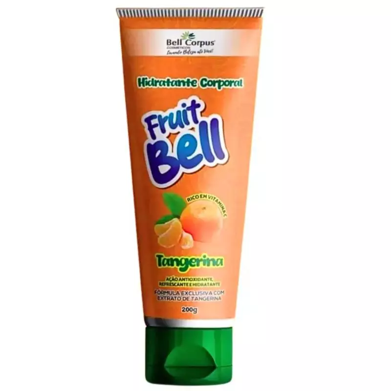 Hidratante Fruit Bell tangerina 200g
