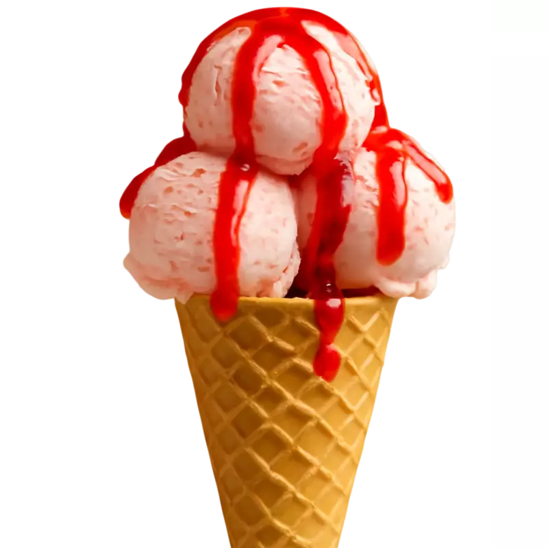 CONO HELADO 3 SABORES