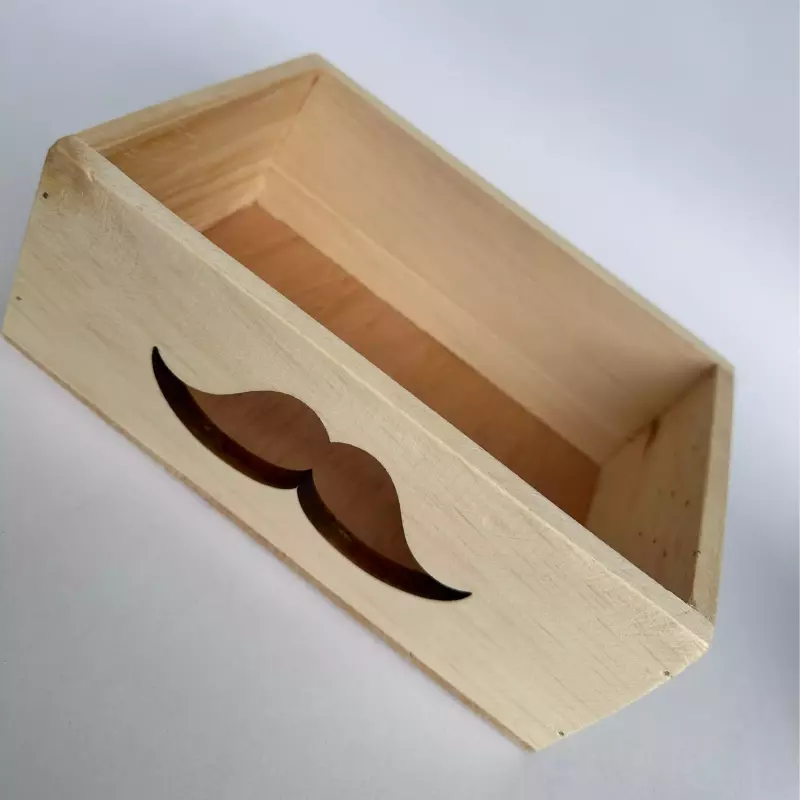 Caja madera bigote no2 grande