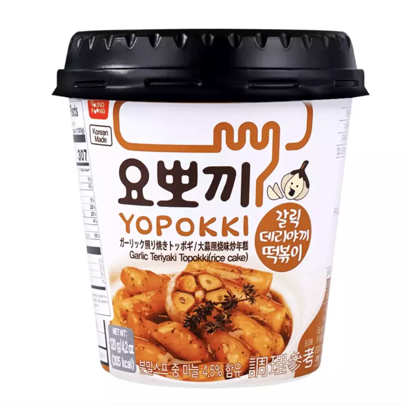 Yopokki Garlic Teriyaki Cup