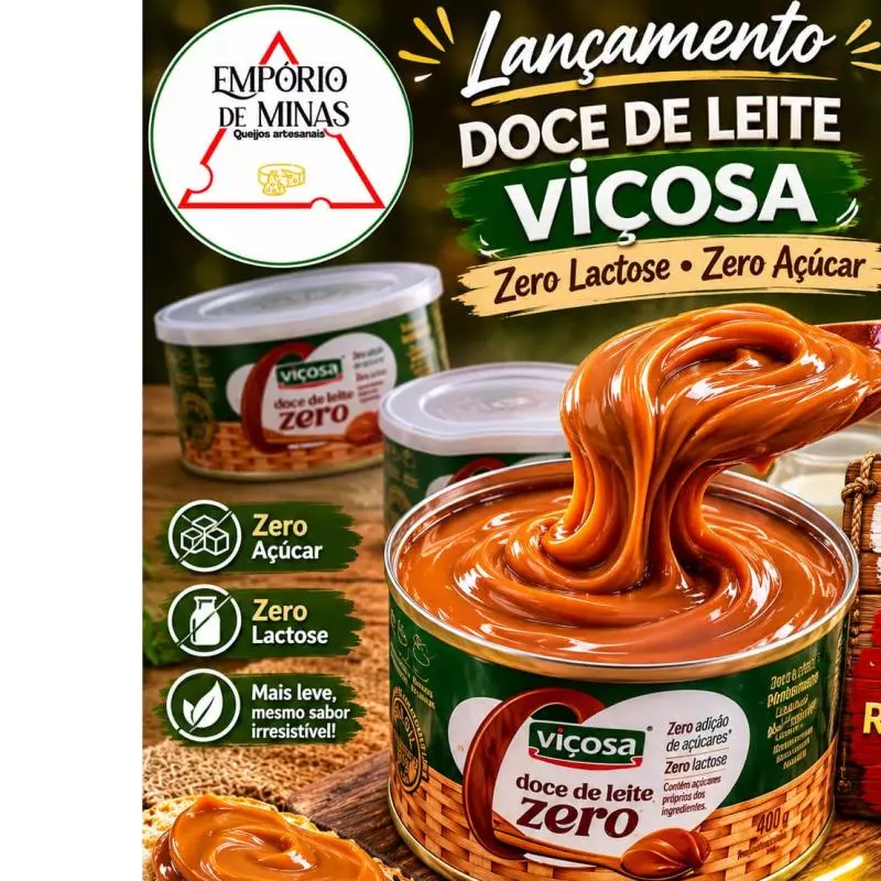 DOCE LEITE VIÇOSA 0 AÇÚ. 0 LACTOSE