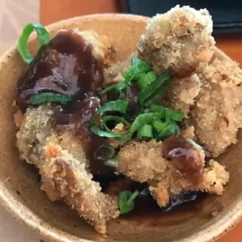 Shimeji empanado com toque do chef