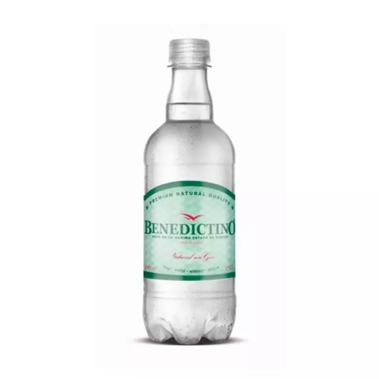 Agua Benedictino sin gas