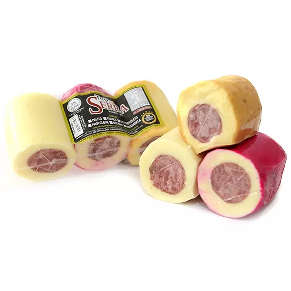 Queijo Prov. Recheado c/Salaminho