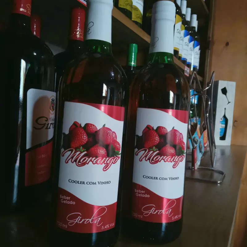 Cooler de morango Girola 750ml