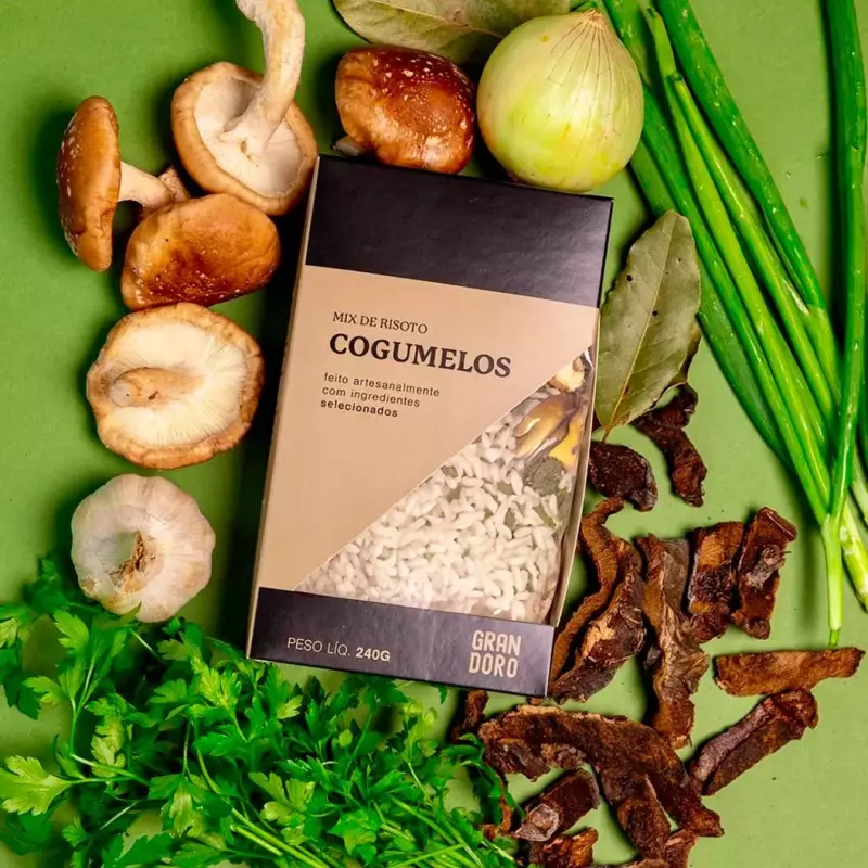 Risoto de Cogumelo