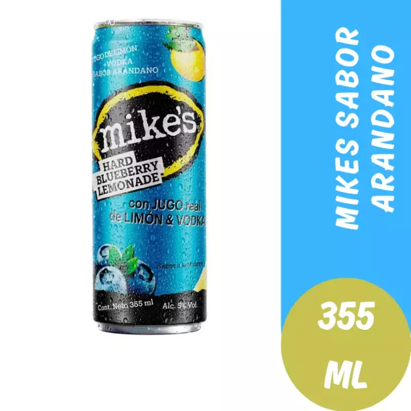 Mikes Sabor Arandano - Lata 355 ML