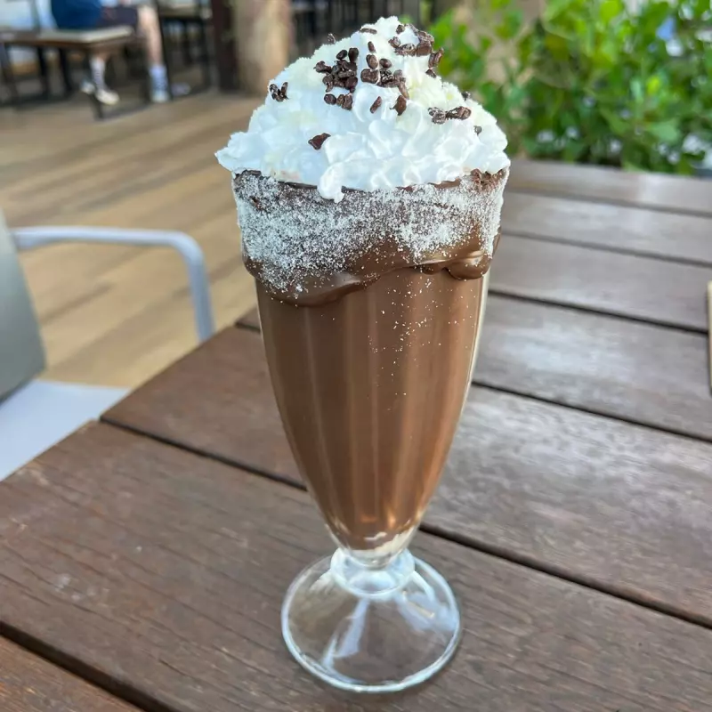 Milkshake Nutella com leite Ninho