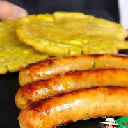 Chorizo con patacon