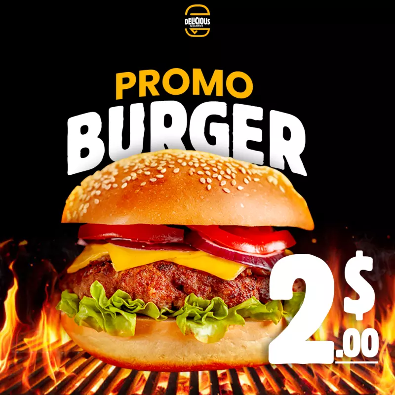 Promo burger