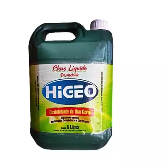 Cloro liqido 6% HIGEO 5L (4741)