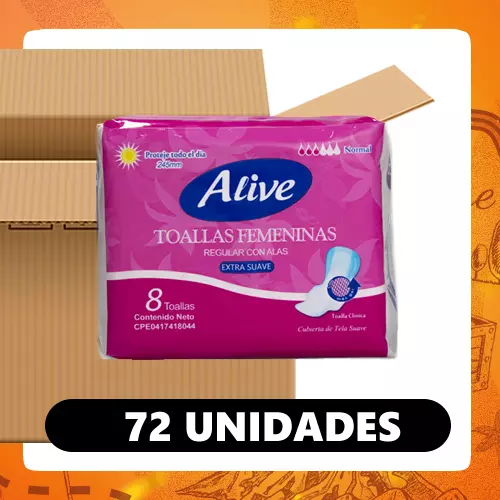 Bulto Alive Toalla Diarias