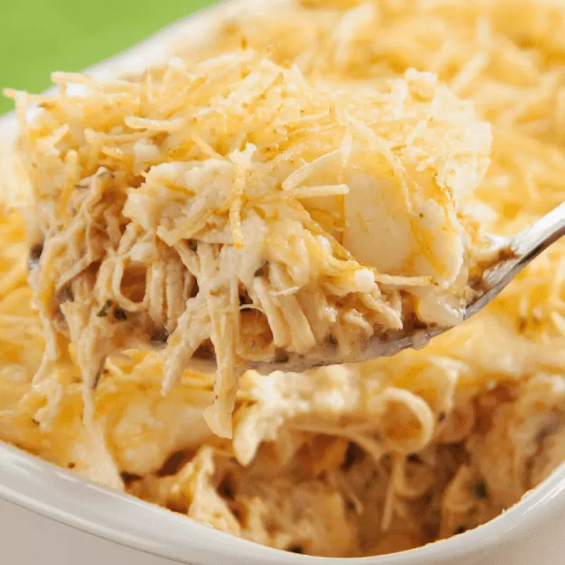 FRICASSÊ DE FRANGO CREMOSO