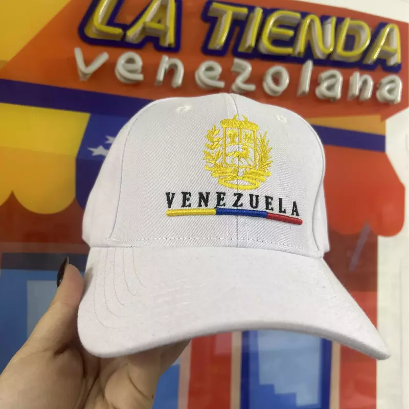 Gorra Venezuela escudo blanca