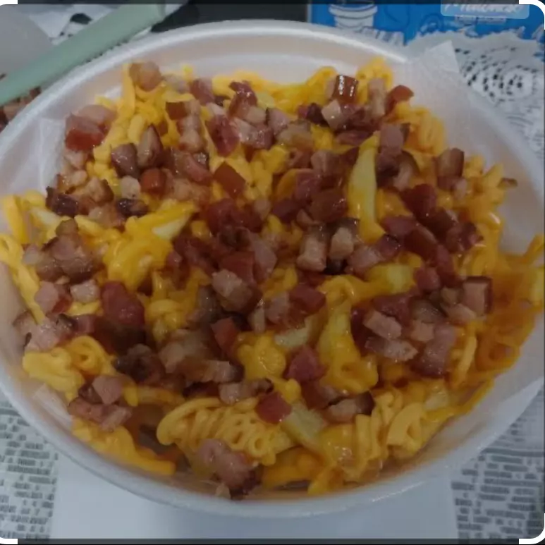 Batata G com Bacon e Cheddar