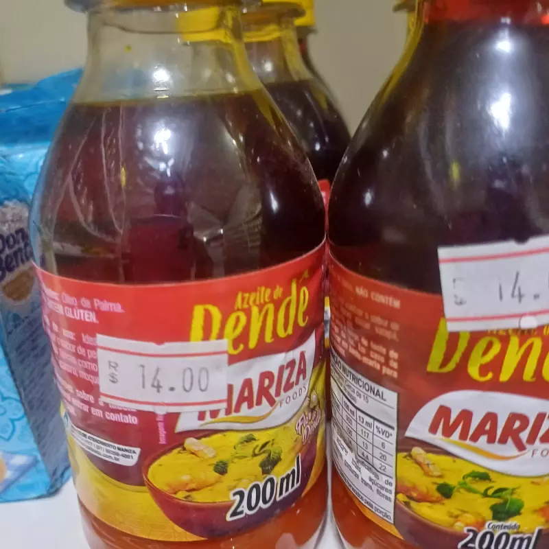 Azeite de dendê 200ml