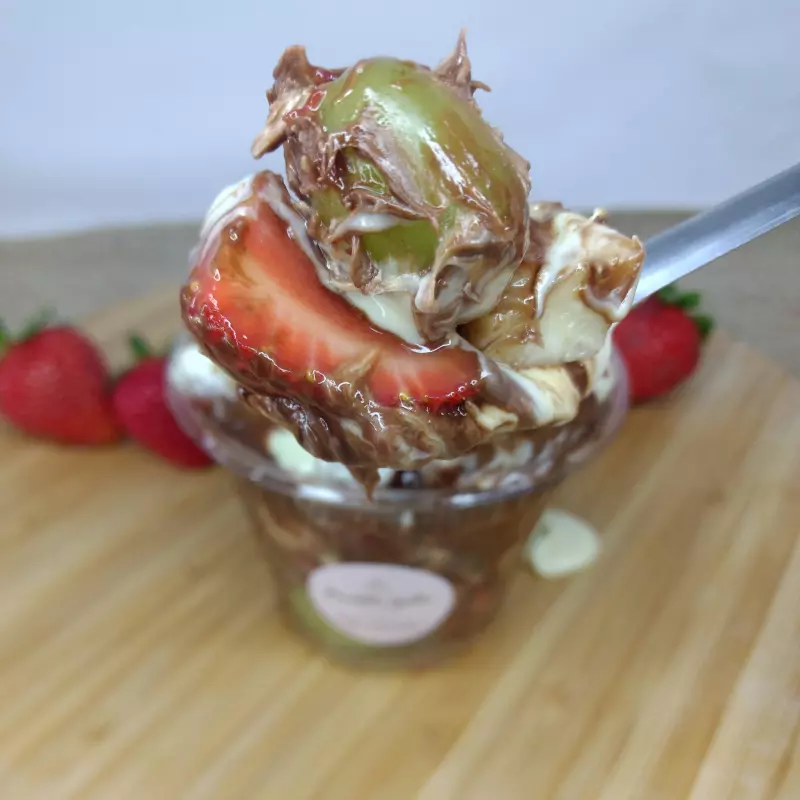 Fondue de Chocolate e frutas
