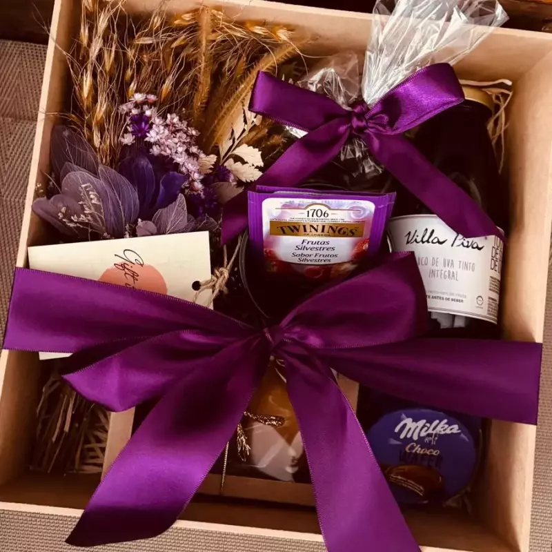 CESTA DE FLORES SONHO DE PRIMAVERA