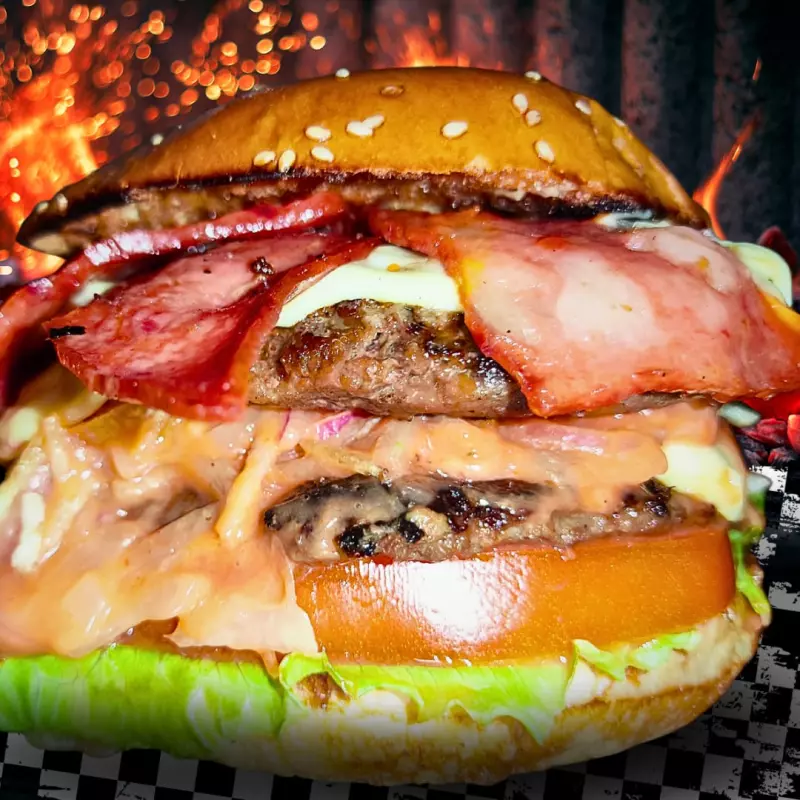 Hamburguesa Doble carne de Res