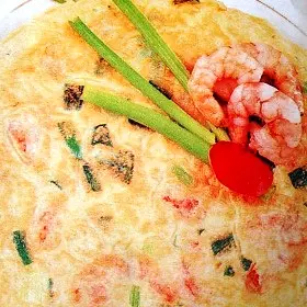 Tortilla de Langostinos