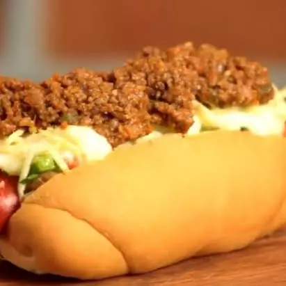 Hot dog carne Moida