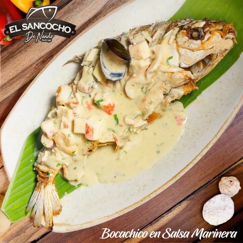 BOCACHICO EN SALSA MARINERA