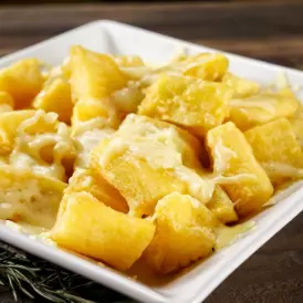 Macaxeira Frita c/ queijo coalho