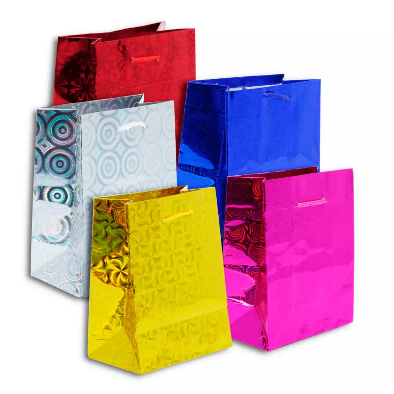 Sacola Presente 3D - 14x10,3 x 6,3cm