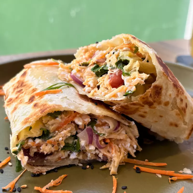 Wrap Frango e Ricota