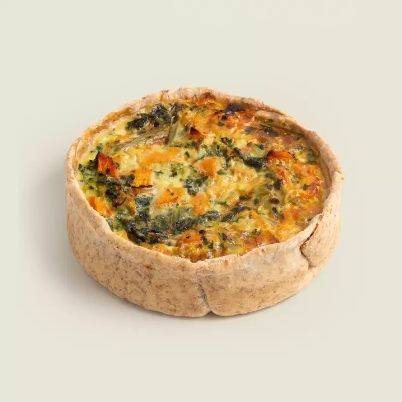 Quiche Integral de vegetales