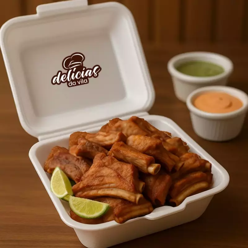 Costelinha de porco frita