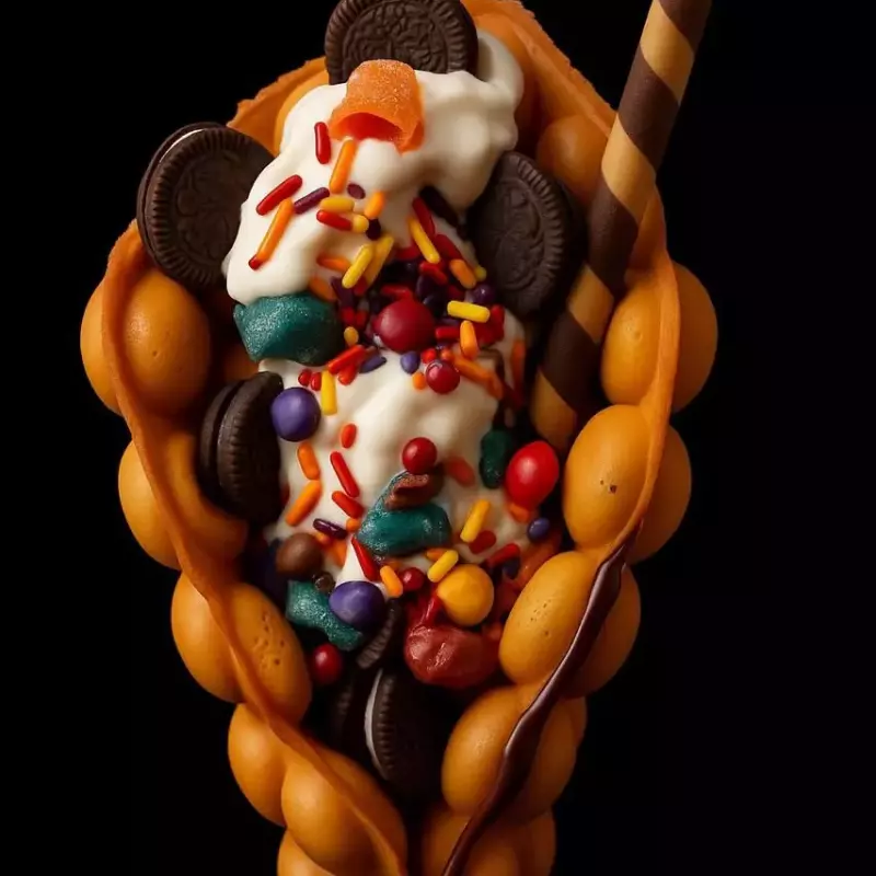 Waffle Burbuja Curie