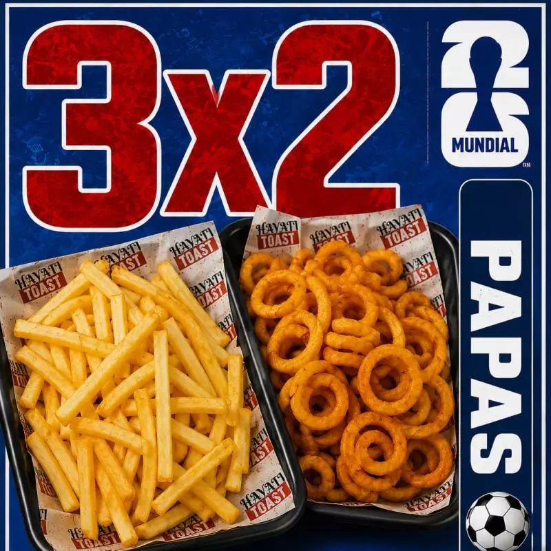 Papas Francesas 3x2