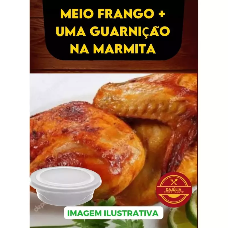 BANDA DE FRANGO COM 01 MARMITA