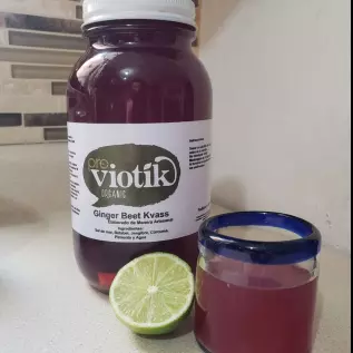 Ginger beet kvass.1 LITRO