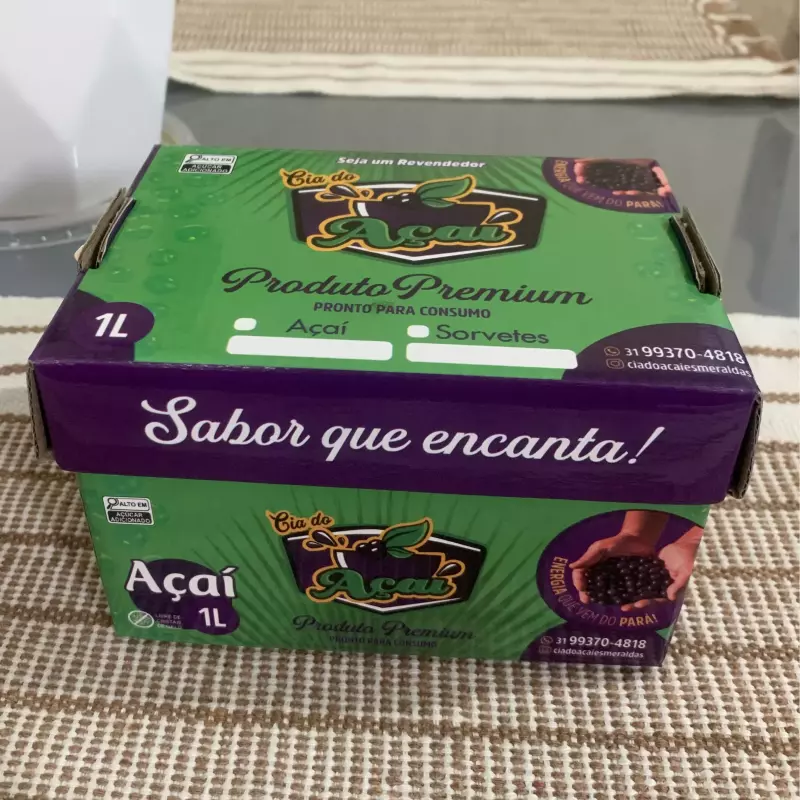1 litro ( SÓ AÇAÍ ) congelado