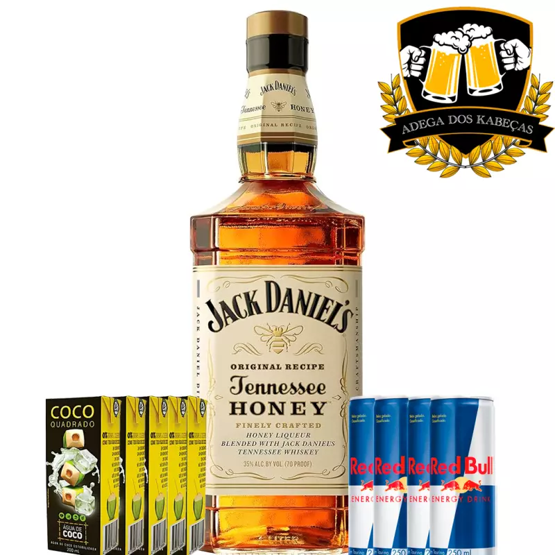 Jack Daniel´s Honey C/Red Bull