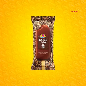 Picolé de chocolate
