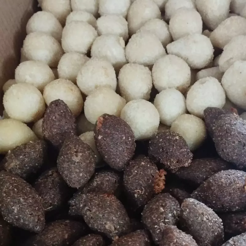 Kibe, coxinha, bolinha de queijo