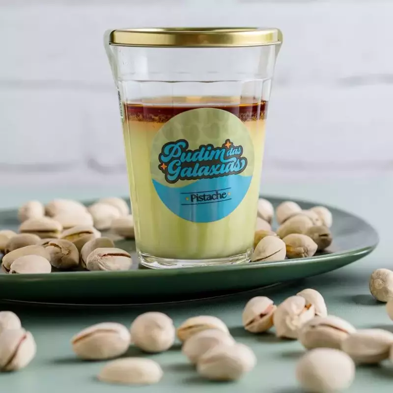 Pudim sabor Pistache