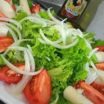 Salada simples.