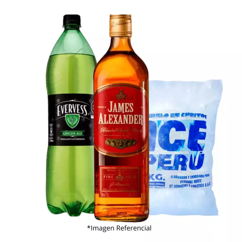 Promo Whisky James Alexander