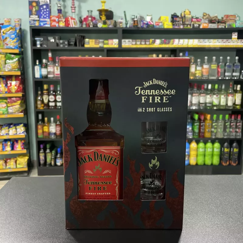 Kit Whisk Jack Daniels Fire C/Copo