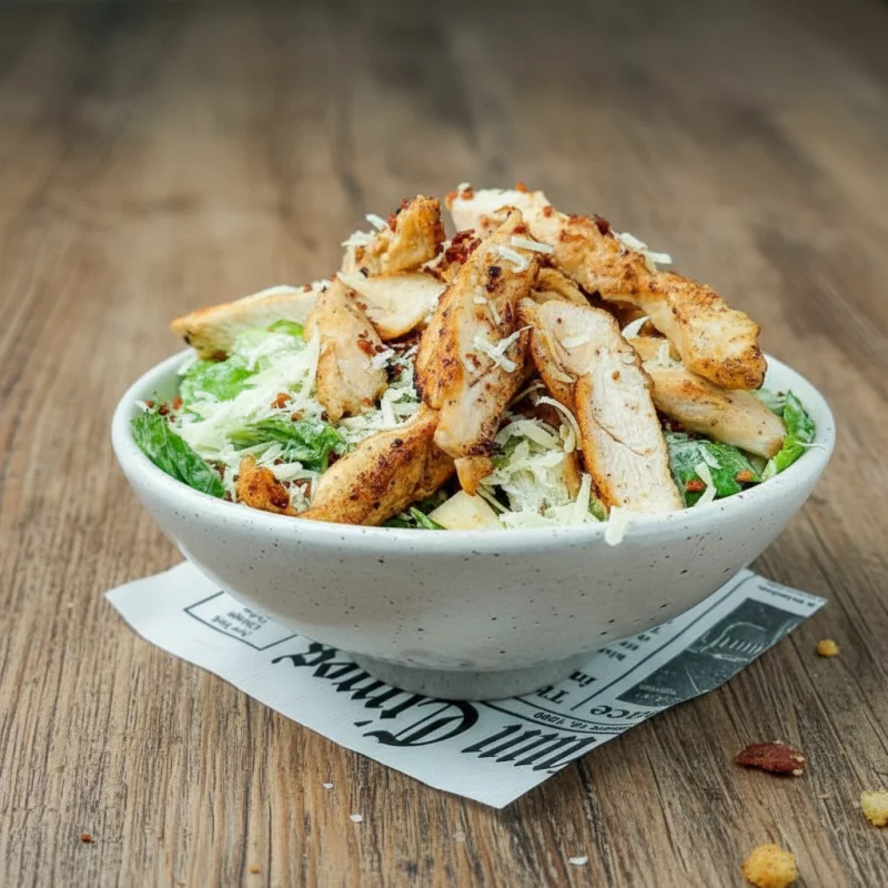 Ensalada Cesar Con Pollo