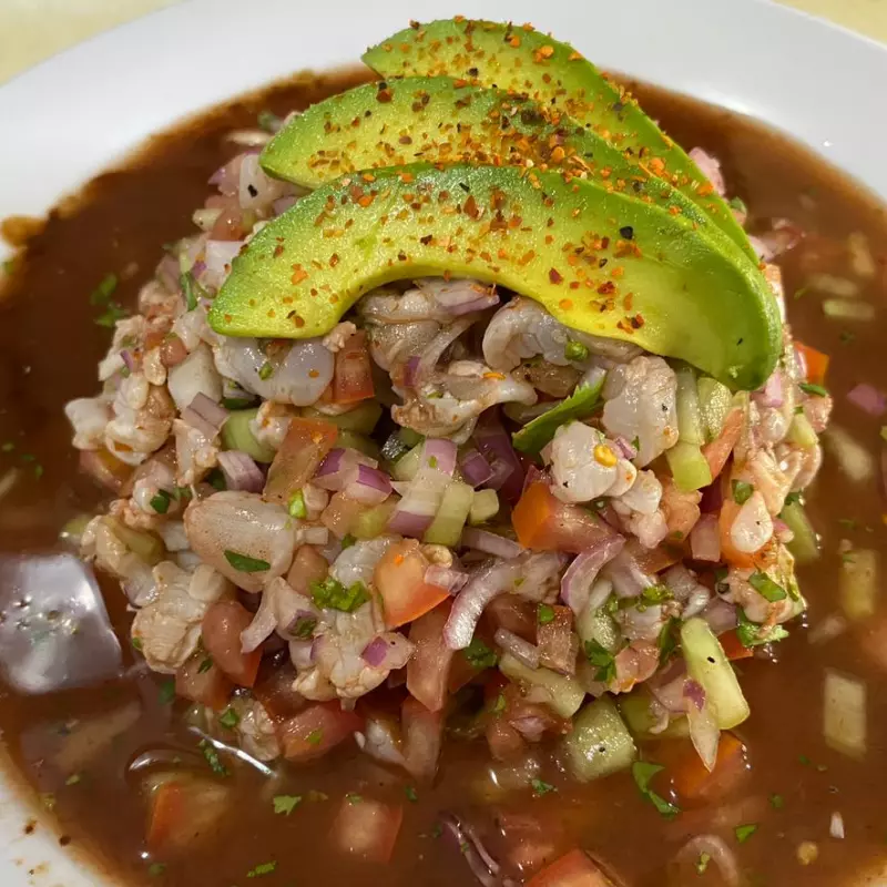 Ceviche de camarón