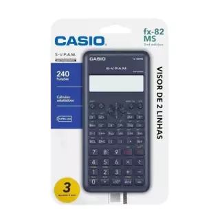 CALCULADORA CASIO CIENTIFICA FX-82MS