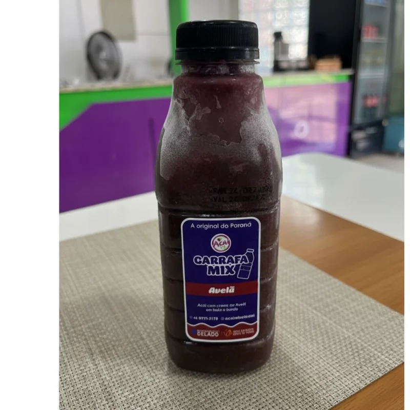 Garrafinha sabor Avelâ