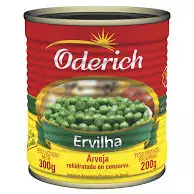 ERVILHA ODERICH LATA 200G