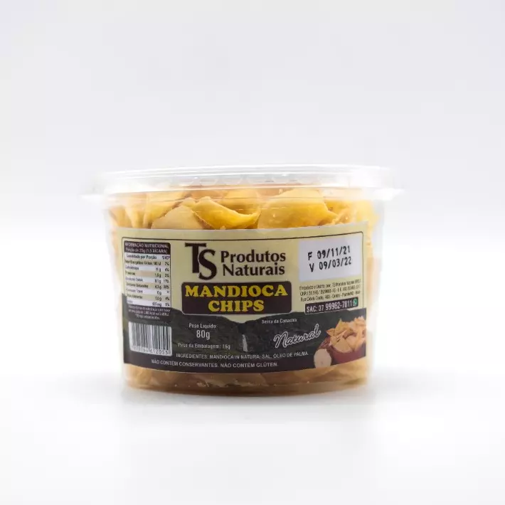 407 - Mandioca Natural Tipo Chips TS